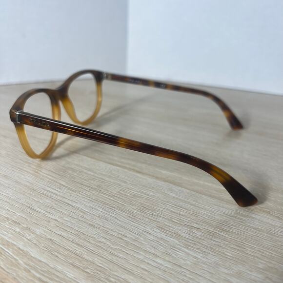 Prada VPR17R TKU-1O1 Eyeglasses Brown Honey Transparent Frames Italy 54-19-145 main image 9